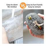 Multicolor polyester non-scratch dish wash cloths pack of 10, perfect for kitchen cleaning