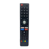 Black Nokia Smart TV Remote No.1161 for long-distance control with ergonomic design