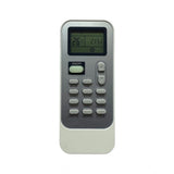 White ergonomic AC Remote No.134 (No Backlight) for distant device control
