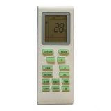 White Onida AC Remote No.18 (No Backlight), long-range, ergonomic design for comfortable control