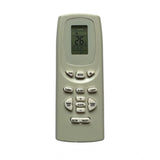 White ergonomic AC Remote No.19A (No Backlight) for Godrej air conditioner, offers long-distance control from any room corner