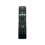 Black ergonomic Vise Smart TV Remote No.1205 for LCD/LED TVs, long-range control for comfortable use from sofa, divan, or bed