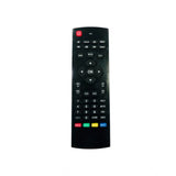Black AOC LCD LED TV Remote No.1200 for easy control and long-range operation from sofa, divan, or bed. Ergonomic design with lightweight for easy grip