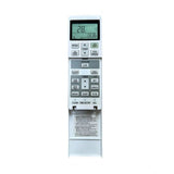 White Mitsubishi AC Remote No.250 (No Backlight), ergonomic design for long-distance control