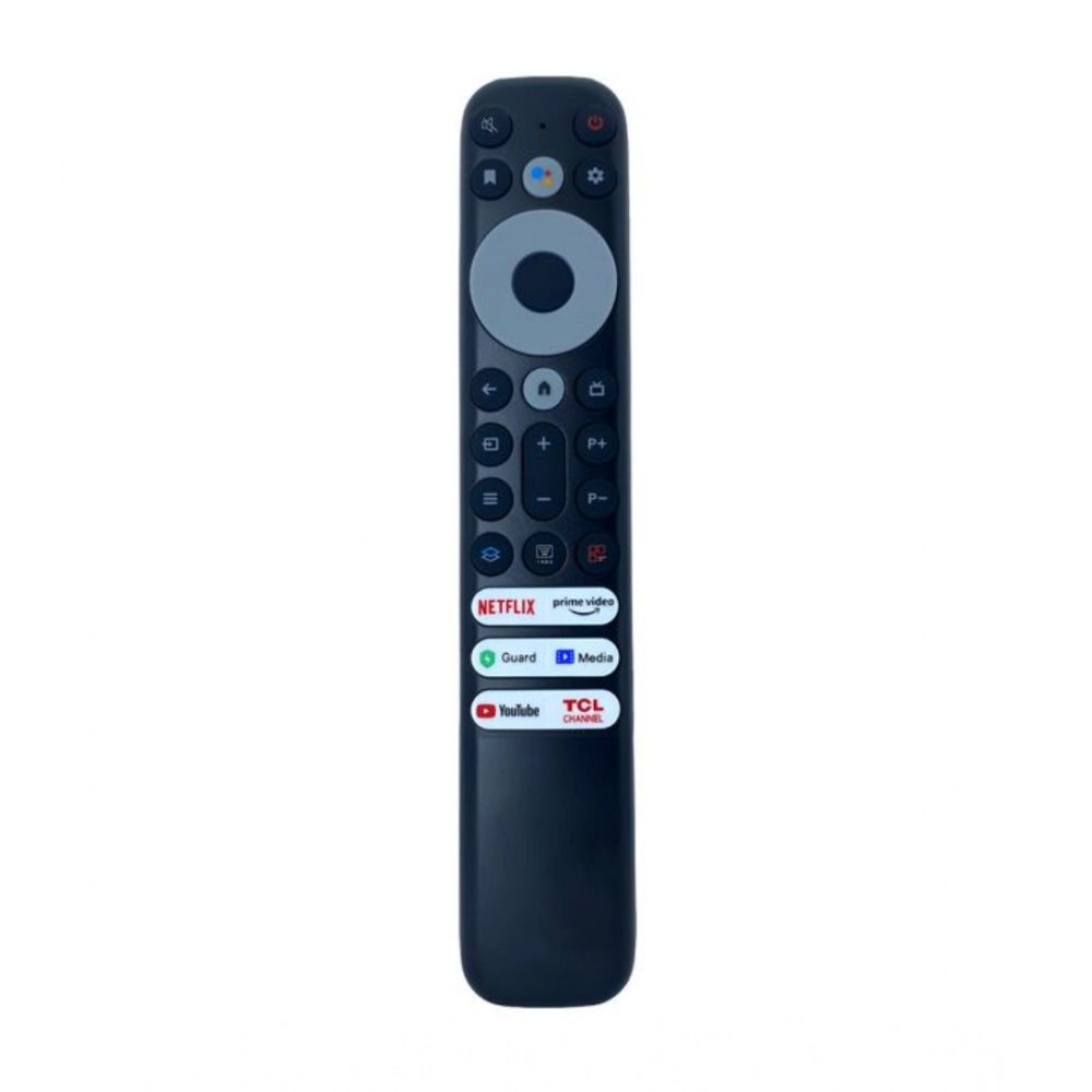 Black TCL Smart TV LCD LED 4K HD Remote Control with long-range, ergonomic design