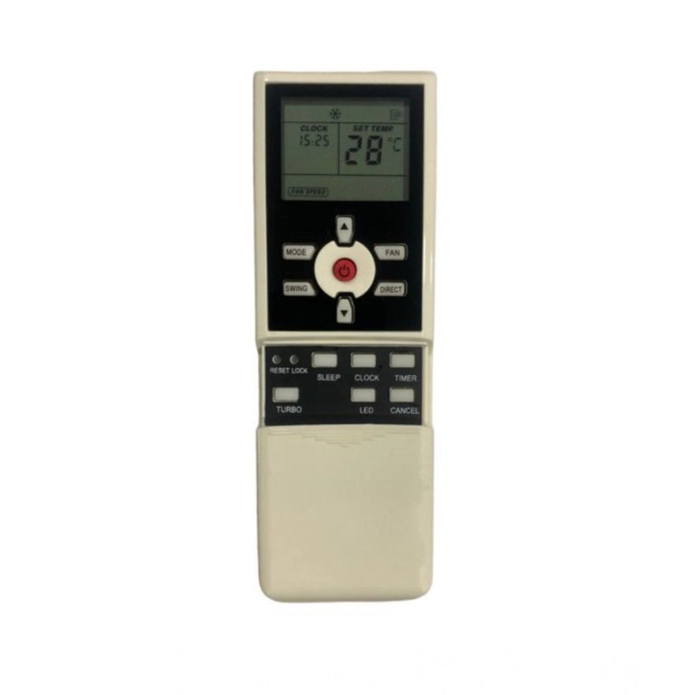 White Bluestar AC Remote No.55 (No Backlight), long-range ergonomic design for distant device control