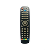 Black Hyundai Smart TV LCD LED Remote Control, long-range ergonomic design for comfortable use from sofa or bed