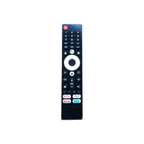 Black ergonomic remote control (No.1173 with Voice) for Skyworth Smart TV LCD LED, facilitates long-range operation from sofa or bed