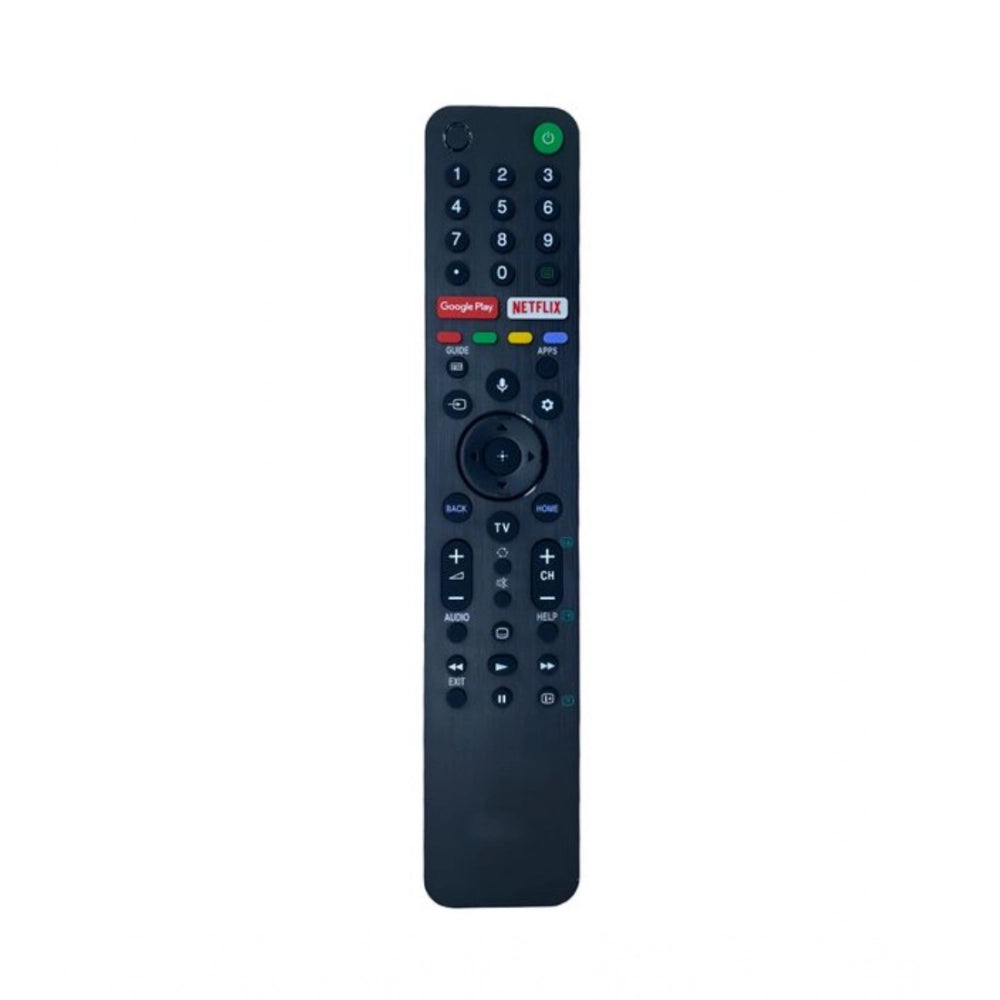 Black ergonomic remote control (No.1138, 4K Smart LED UHD OLED QLED): long-range device operation from sofa, bed, or divan
