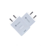 White AB Plastic VOXEL 65W USB Fast Charger, compact & lightweight for home, office, travel