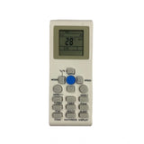 White ergonomic AC Remote No.171 for long-range device control, no backlight