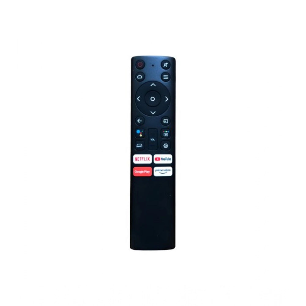 Black Nokia Smart TV LCD LED Remote Control (Voice-Enabled) - Comfortable long-range ergonomic design for smooth device operation from sofa, divan or bed