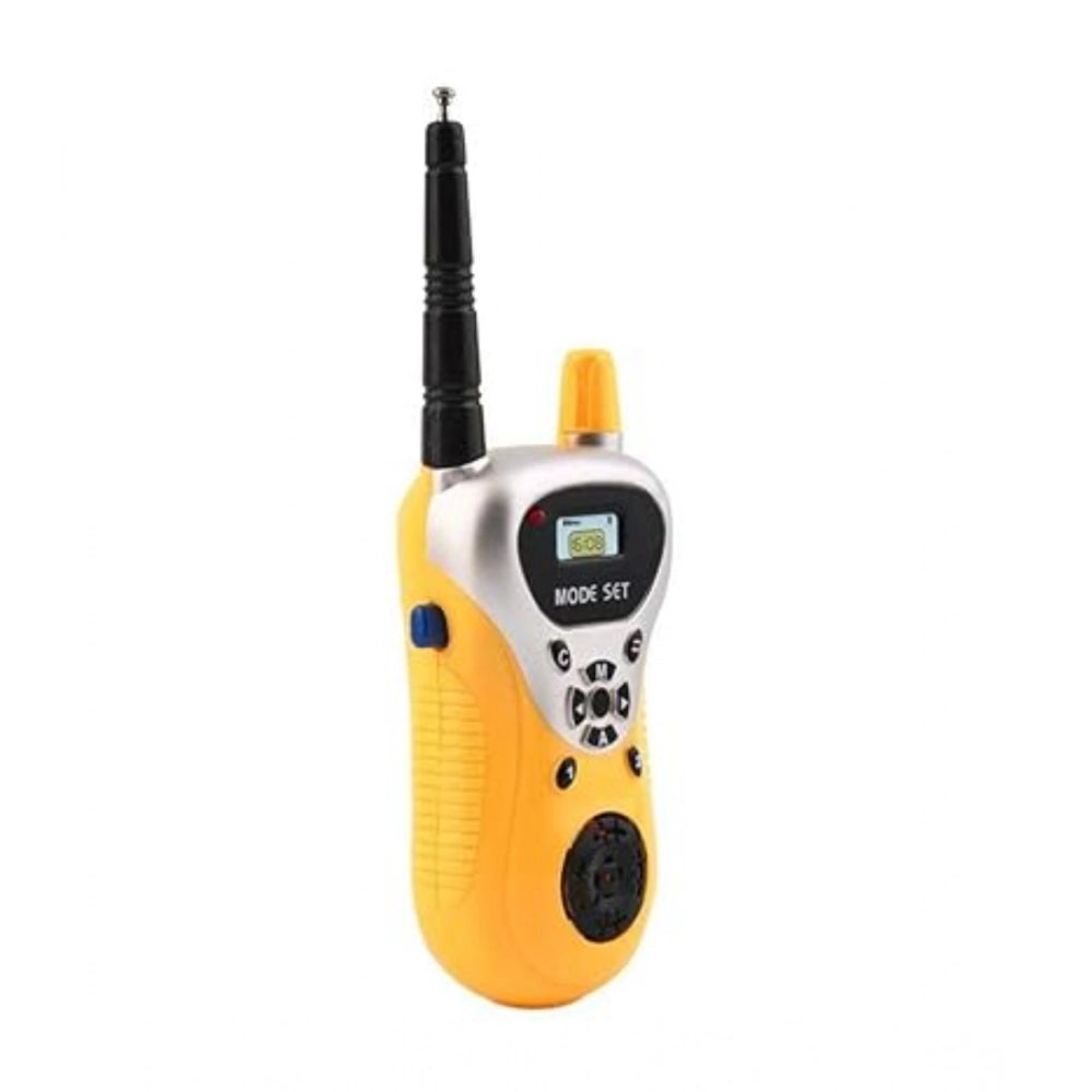 Multicolor plastic walkie talkies for kids, 2-way radio toy communication device