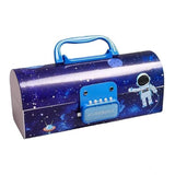 Password lock pen and pencil box suitcase style