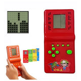 Plastic Brick Game Hand Operated Video Games For Kids Toy (Multicolor )