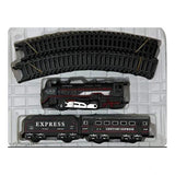 multicolor plastic musical toy train set (13 pcs) for creative play