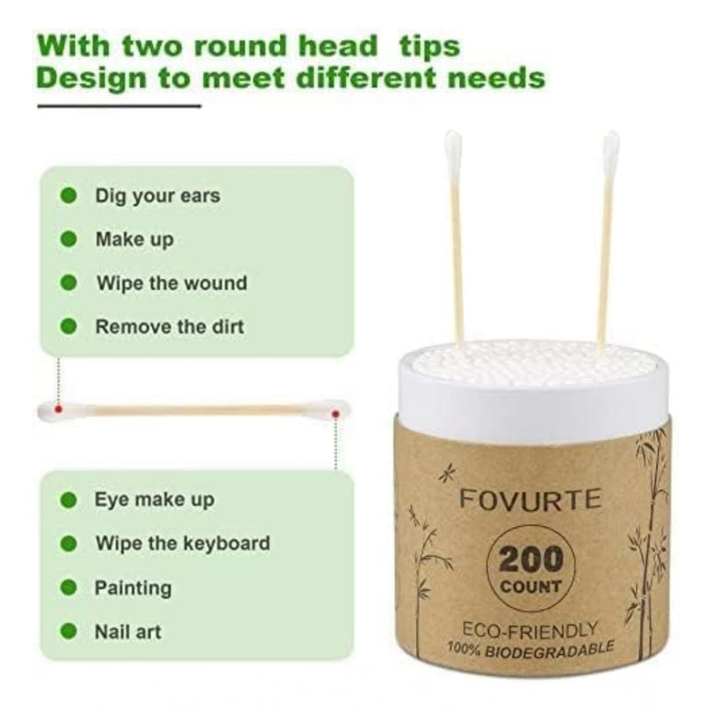 Multicolor cotton ear swabs for cleaning, ideal for personal hygiene products
