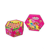 Plastic 46-piece art set for kids, with a variety of colors and shapes