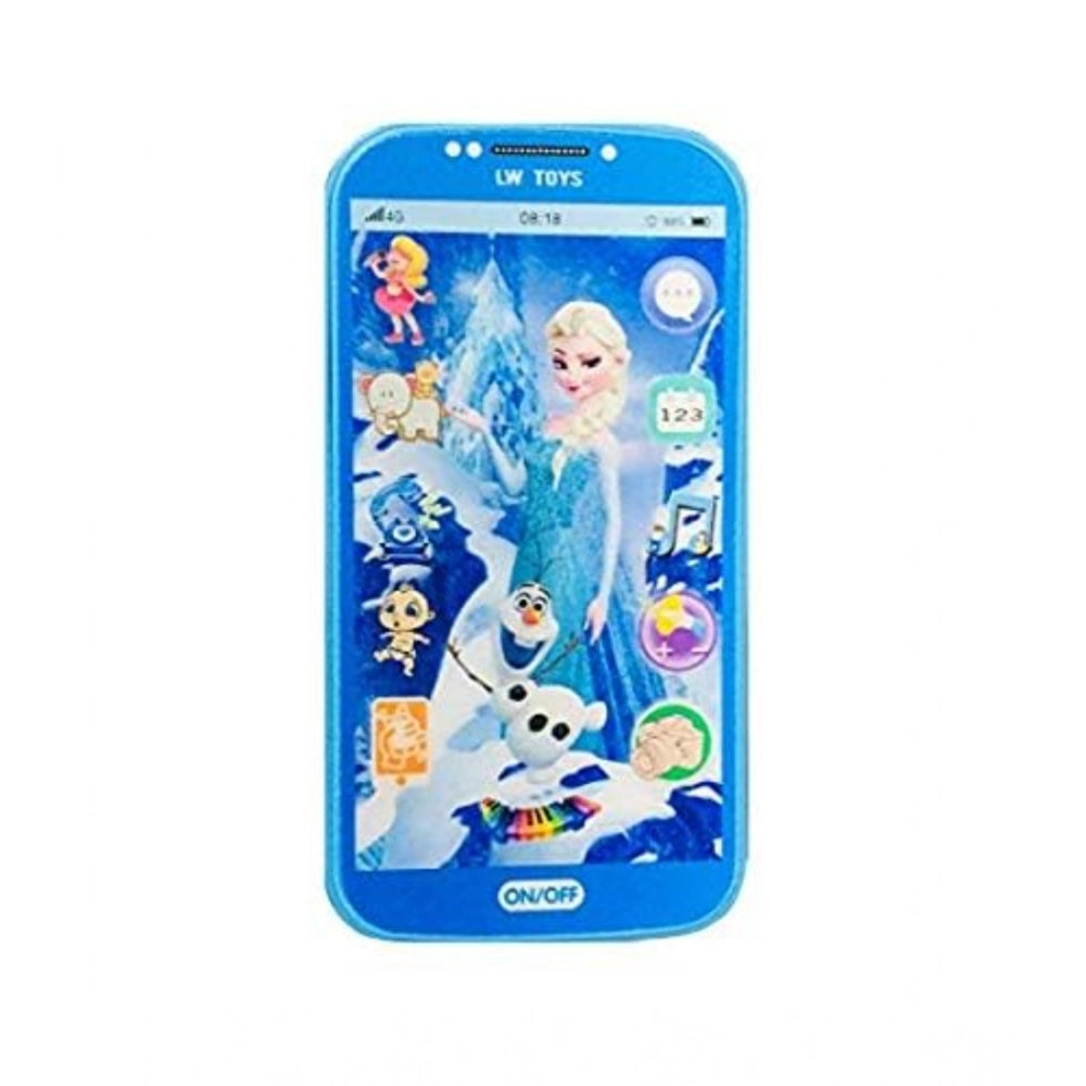 Multi-colored plastic toy smartphone with touch screen and multiple sound effects
