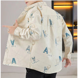 Men's casual printed full sleeve collar shirt (beige), cotton, features intricate patterns for a stylish look