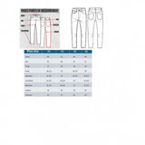 Dark blue cotton-blend plus size men's jeans - solid fit & mid rise