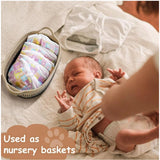 Cotton Baby Basket Pack of 1 Storage Basket For Clothes (Brown)