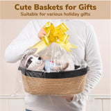 Cotton Baby Gift Basket Pack of 1 Storage Basket For Clothes (Beige)