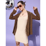 Women's gold square neck sleeveless dress