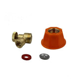 Assorted brass adjustable high-pressure atomizer nozzle for agricultural pump sprayers, enhances water distribution and reduces waste