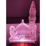 Islamic night lamp with adapters and AC cords