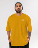 Yellow polycotton three-quarter sleeve men's graphic print t-shirt by FLYIND VOGUE, India origin