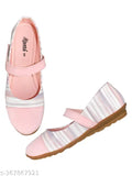 Synthetic sole PVC Ajanta Kid Belly EK1004, velcro fastening, solid pattern footwear for kids aged 5-12 years, India-made