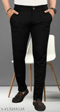 Men's Regular Mid Rise Black Jeans