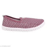 Mauve nubuck slip-on sneakers, cozy and stylish for women, double color design