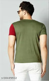 BET Branded Colorblocked Cotton T-Shirt, Premium Quality, Short Sleeves, Made in India