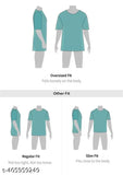 Men's oversized cotton-blend t-shirt, short sleeves, printed design. Size S - Chest 38in, Length 27in. Made in India