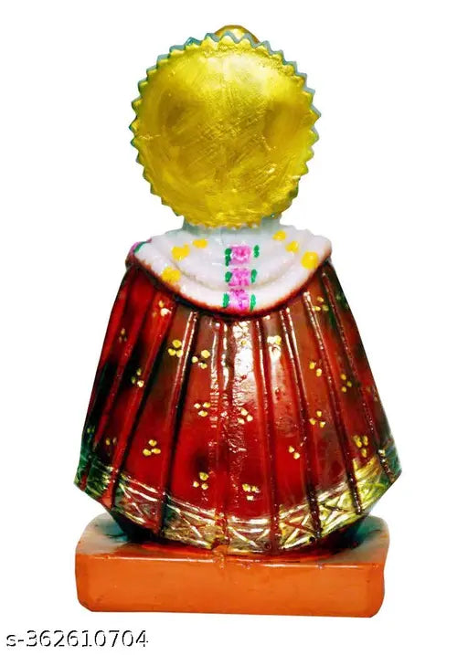 Multicolor marble Shri Khatu Shyam Ji statue, God Idol for pooja and home decor, L85 x H155 CM