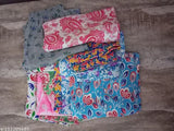 Womens Cotton Printed Pajamas 3Pack, variety of floral and paisley prints