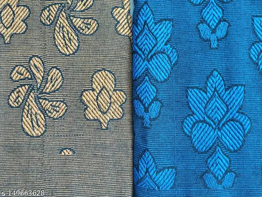 YAWEH floral print polyester single size blanket set for adults (55" x 88"), suitable for AC rooms and mild winters. Machine washable and quick-drying