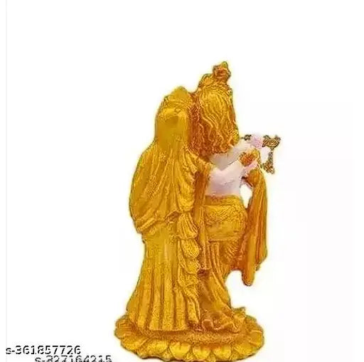 Resin Lord Radha Krishna Statue, Indian Idol for home living room decor and gift ideas