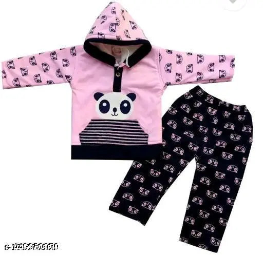 Woolen winter set for boys and girls (0-3 months to 2-3 years), printed pattern, made in India