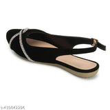 Women's flat bellies party wear ethnic bellies