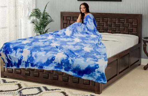 Polyester 3D-printed AC blanket, Swikon Star Double Bed. Cooling, breathable bedding for hot nights