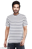 Fancy Ravishing Men's Cotton-Blend T-Shirts, printed net pattern, quick-dry, Indian origin