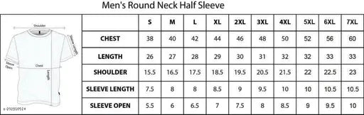 Fancy printed polyester men's t-shirt, short sleeves, Indian-made