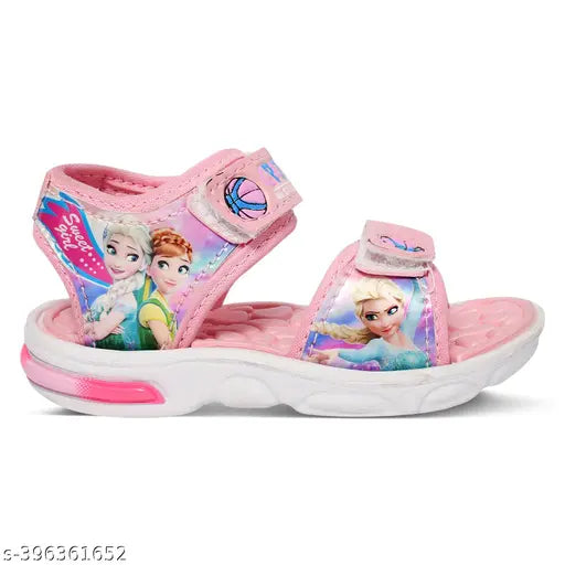 Mesh & Eva Velcro sports sandals for kids (2-2.5 years), bright fun colors