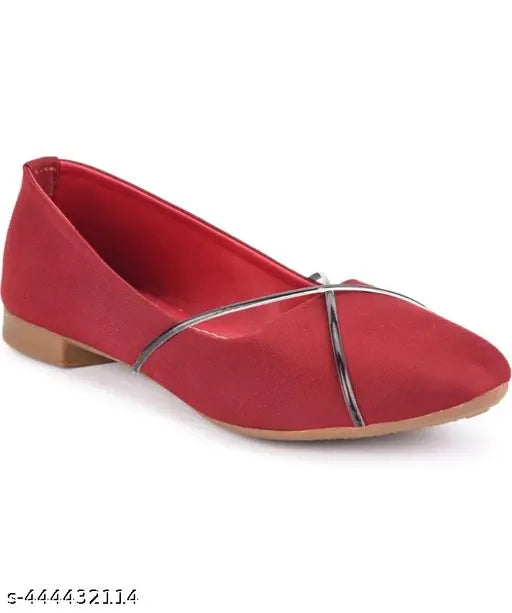 Synthetic slip-on ballerinas - trendy, stylish, comfortable flats for women (IND-3 to IND-8)