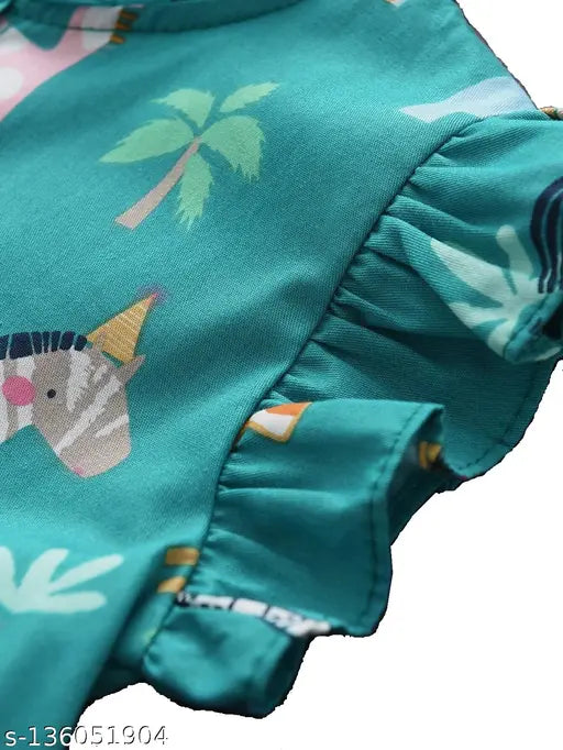 Toddler girls' polyester tiered layer & belted floral print dress, sleeveless & vibrant print