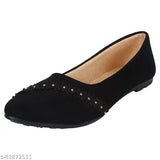 Synthetic leather women's and girls flat bellies - stylish, comfortable ballet flats for casual or formal wear