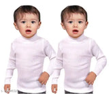 White wool sweaters pack of 2, self-designed long sleeves for girls, Indian handcrafted winter essentials
